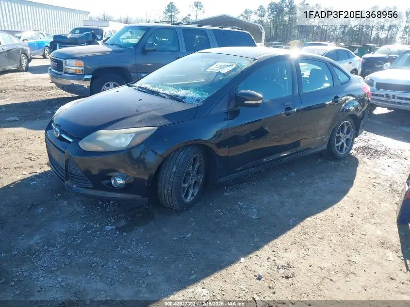 1FADP3F20EL368956 2014 Ford Focus Se