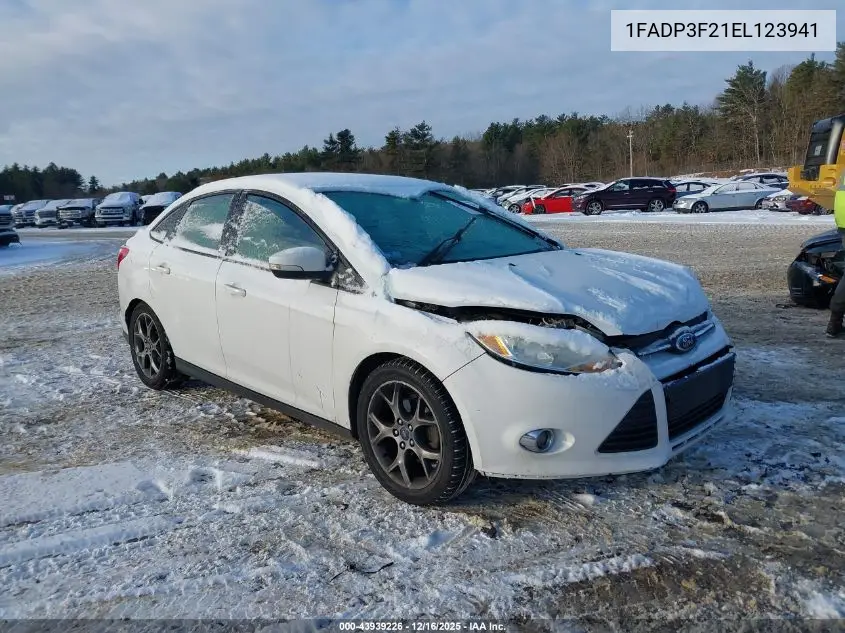 1FADP3F21EL123941 2014 Ford Focus Se