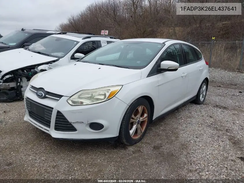 1FADP3K26EL437641 2014 Ford Focus Se