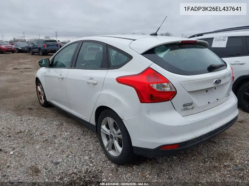 1FADP3K26EL437641 2014 Ford Focus Se