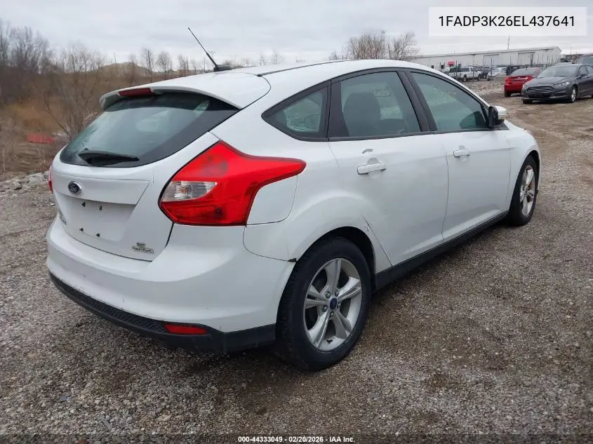 1FADP3K26EL437641 2014 Ford Focus Se