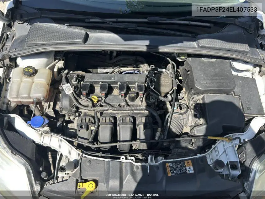 1FADP3F24EL407533 2014 Ford Focus Se