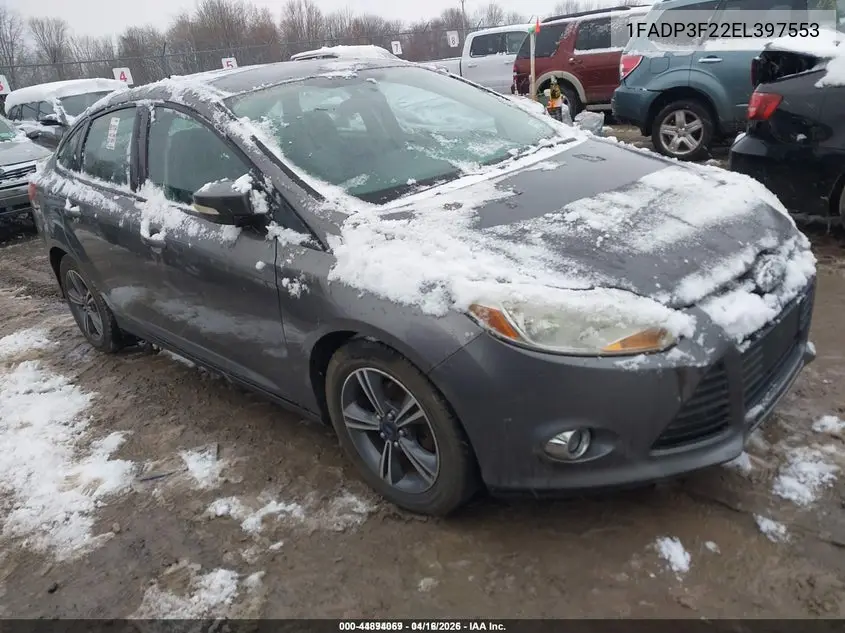 1FADP3F22EL397553 2014 Ford Focus Se