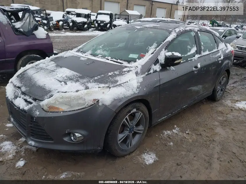 1FADP3F22EL397553 2014 Ford Focus Se