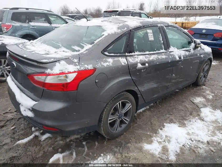 1FADP3F22EL397553 2014 Ford Focus Se