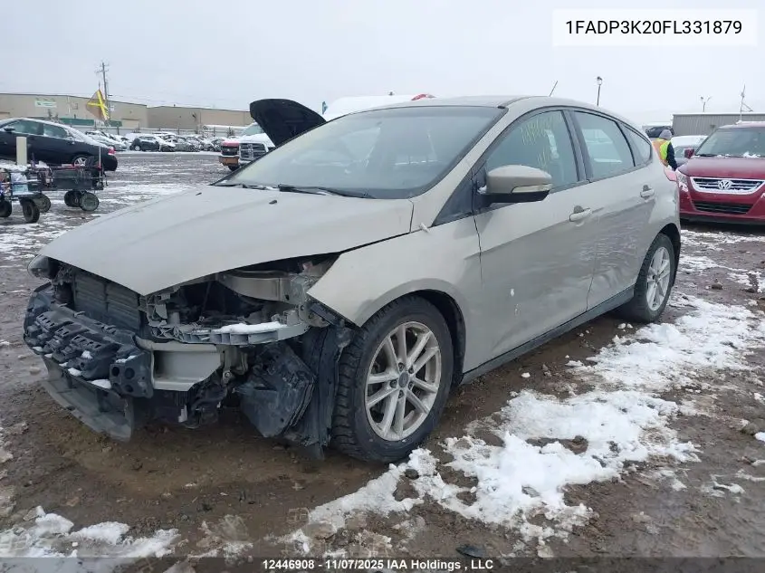 1FADP3K20FL331879 2015 Ford Focus Se