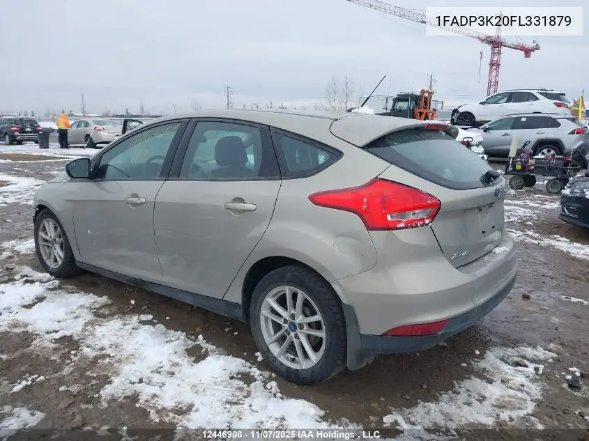 1FADP3K20FL331879 2015 Ford Focus Se