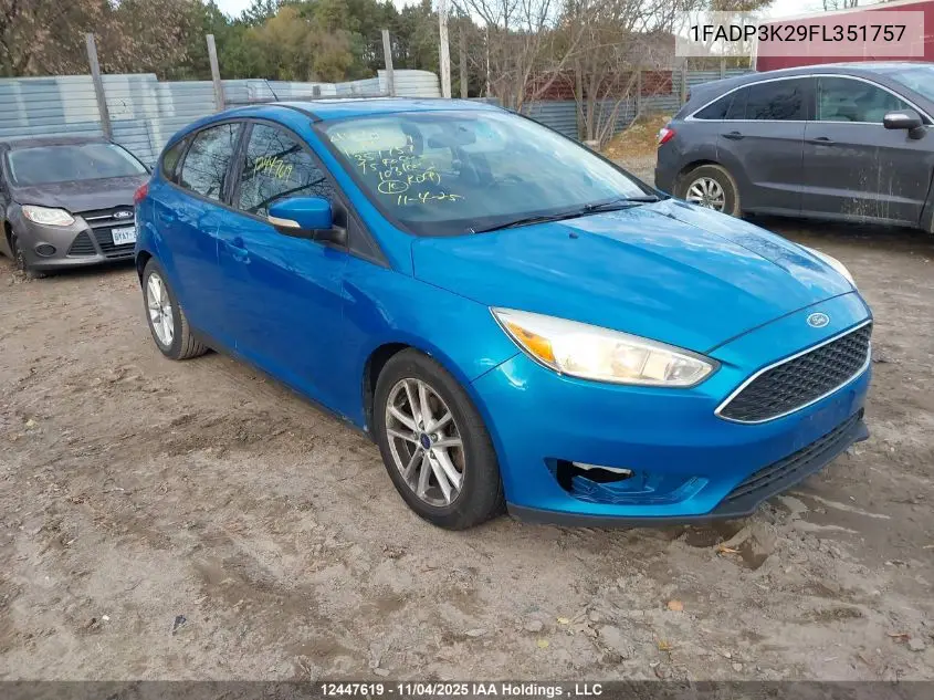 1FADP3K29FL351757 2015 Ford Focus Se