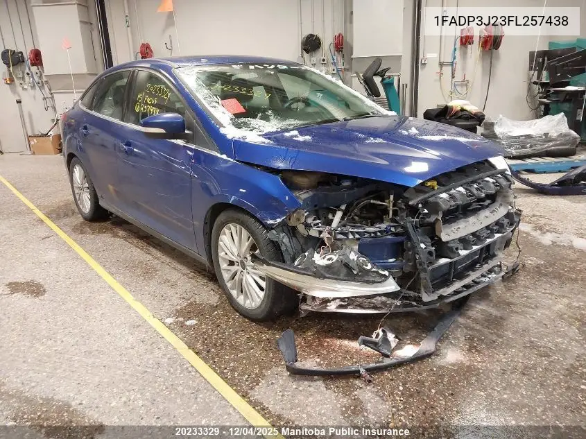 1FADP3J23FL257438 2015 Ford Focus Titanium