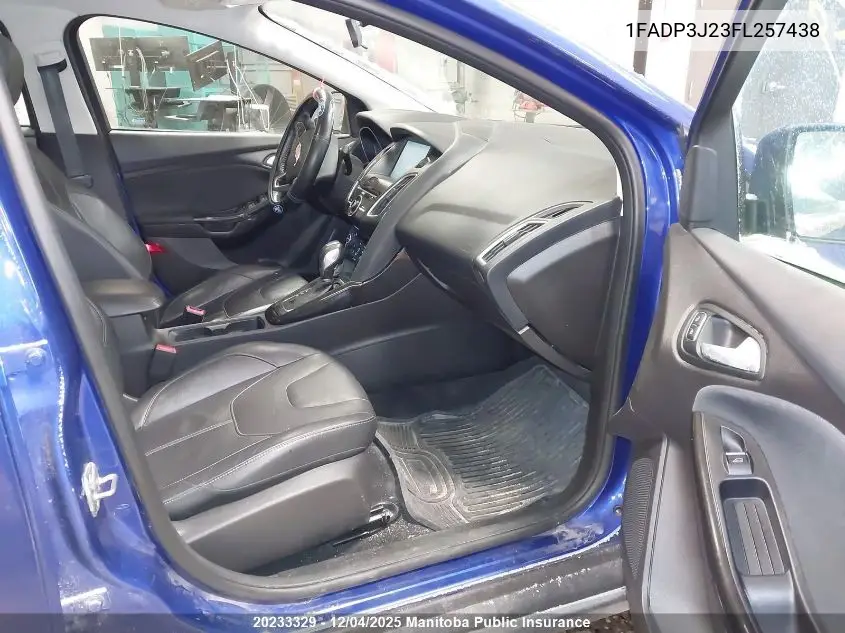 1FADP3J23FL257438 2015 Ford Focus Titanium