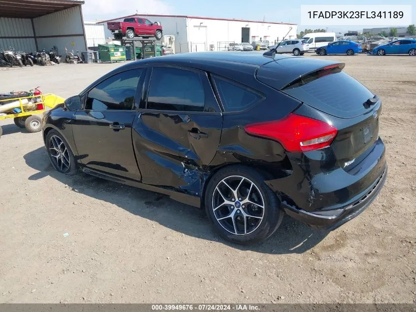 1FADP3K23FL341189 2015 Ford Focus Se