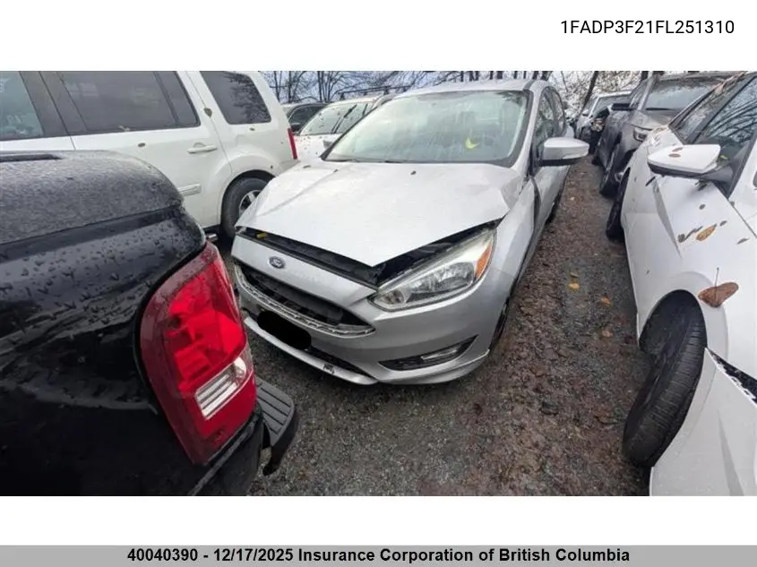 1FADP3F21FL251310 2015 Ford Focus