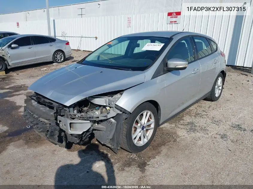 1FADP3K2XFL307315 2015 Ford Focus Se