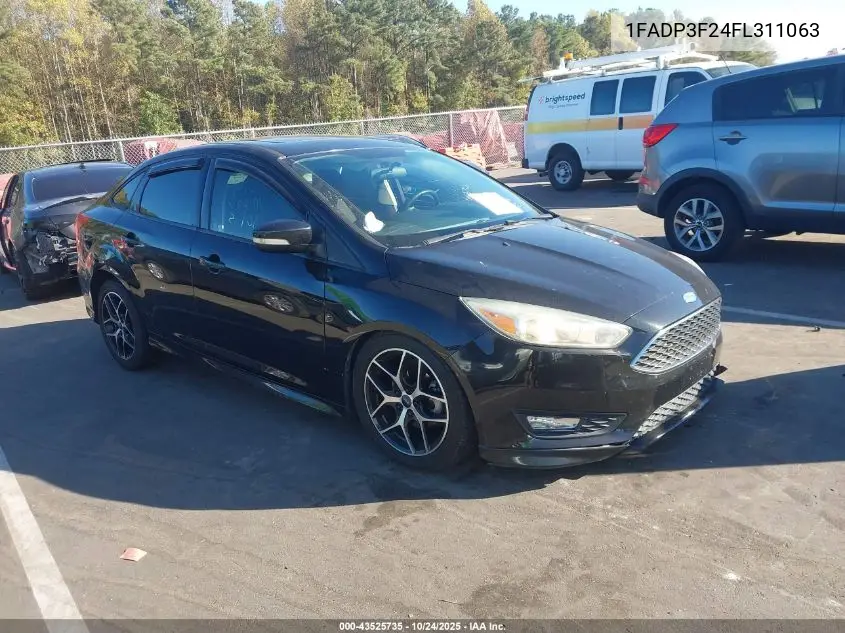 1FADP3F24FL311063 2015 Ford Focus Se