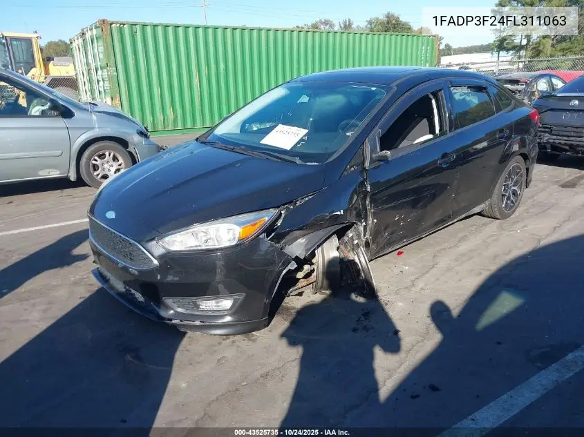 1FADP3F24FL311063 2015 Ford Focus Se