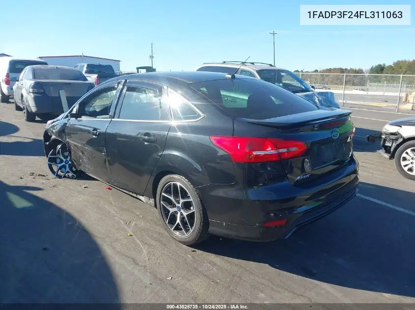 1FADP3F24FL311063 2015 Ford Focus Se