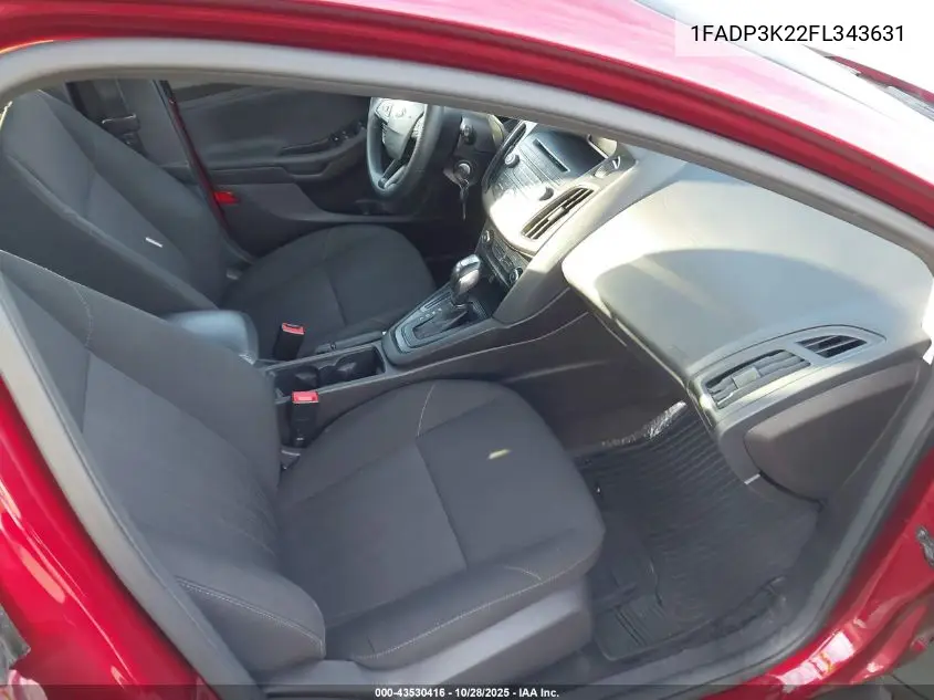 1FADP3K22FL343631 2015 Ford Focus Se