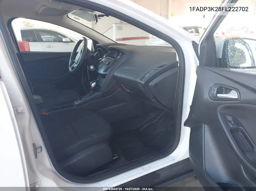 1FADP3K28FL222702 2015 Ford Focus Se