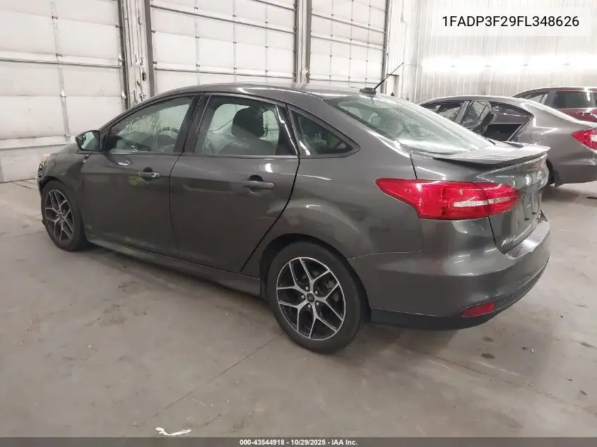 1FADP3F29FL348626 2015 Ford Focus Se