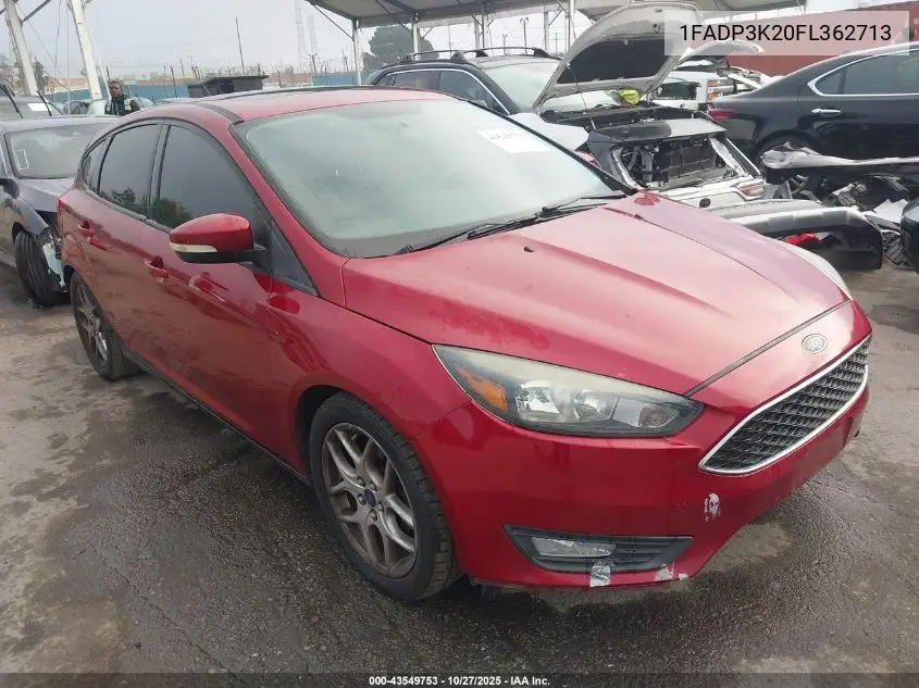 1FADP3K20FL362713 2015 Ford Focus Se