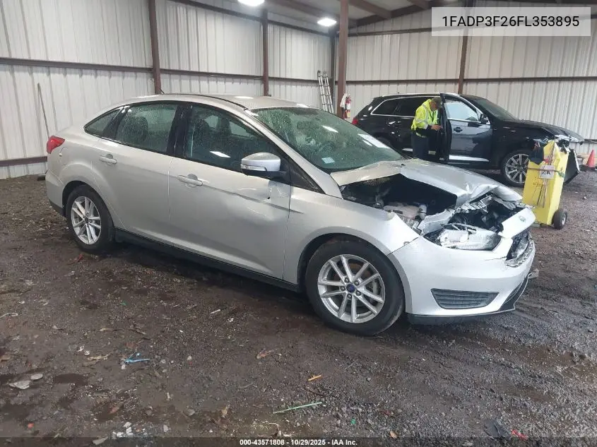 1FADP3F26FL353895 2015 Ford Focus Se