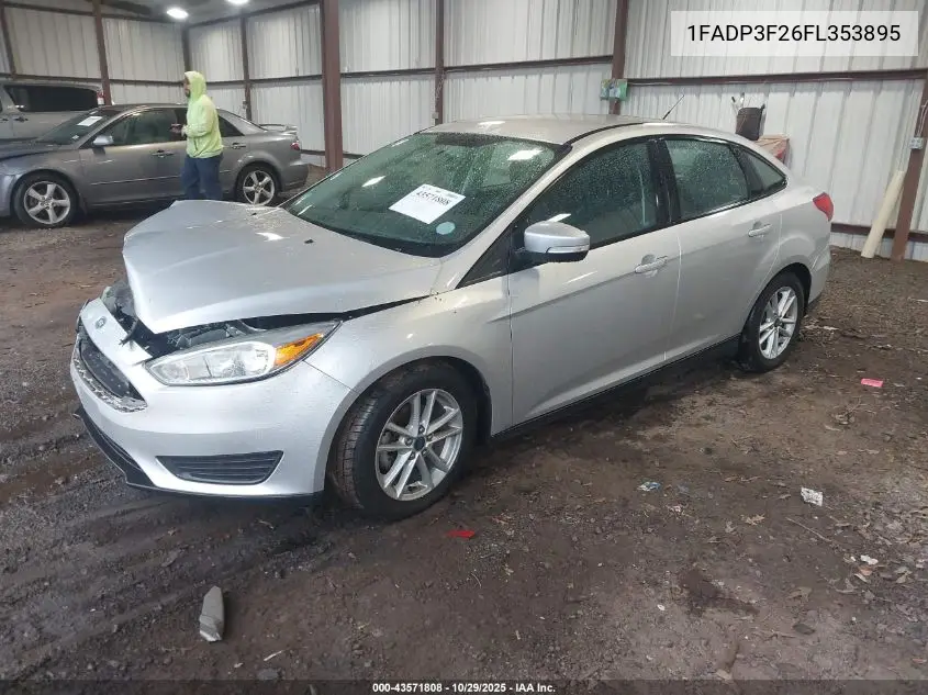 1FADP3F26FL353895 2015 Ford Focus Se