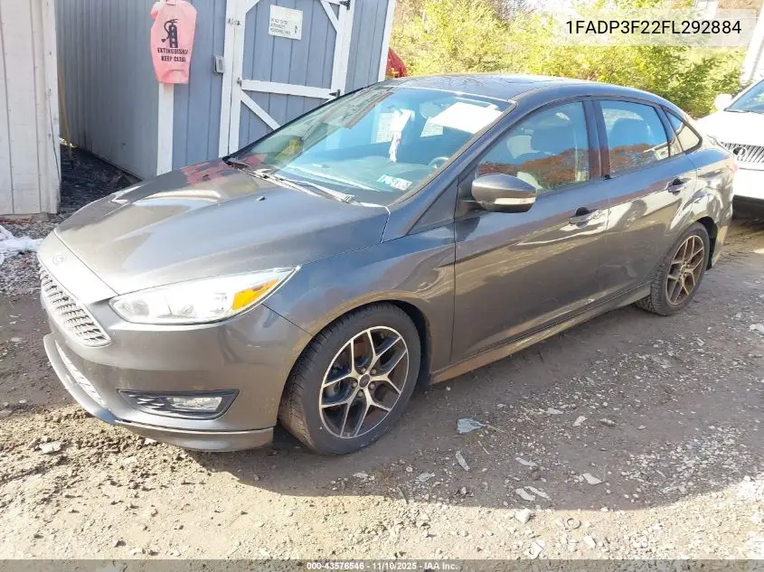 1FADP3F22FL292884 2015 Ford Focus Se