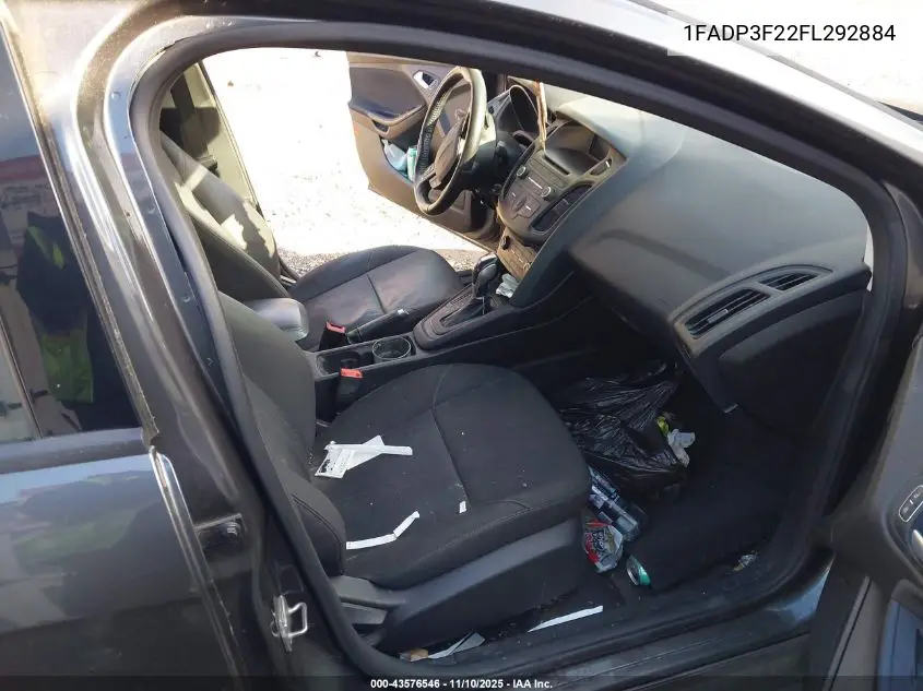 1FADP3F22FL292884 2015 Ford Focus Se