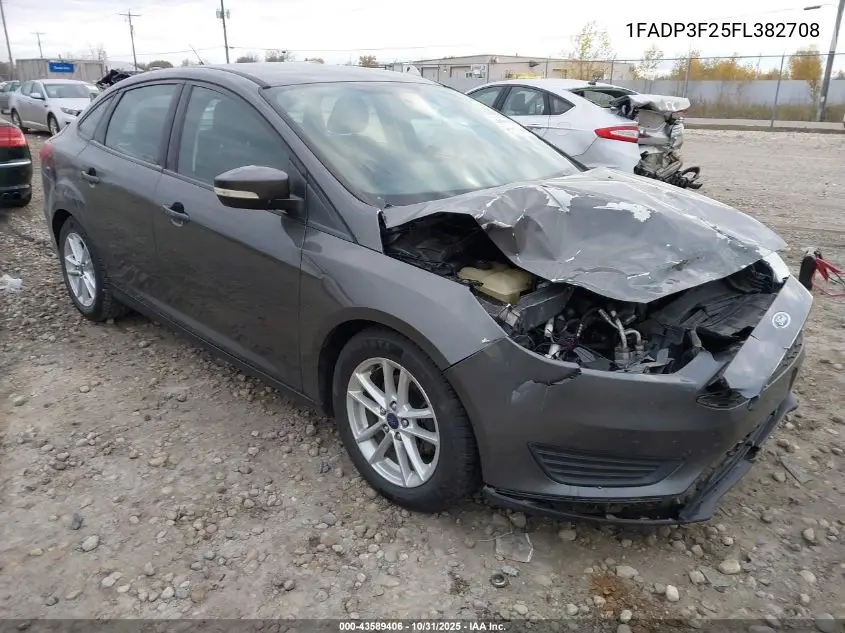 1FADP3F25FL382708 2015 Ford Focus Se