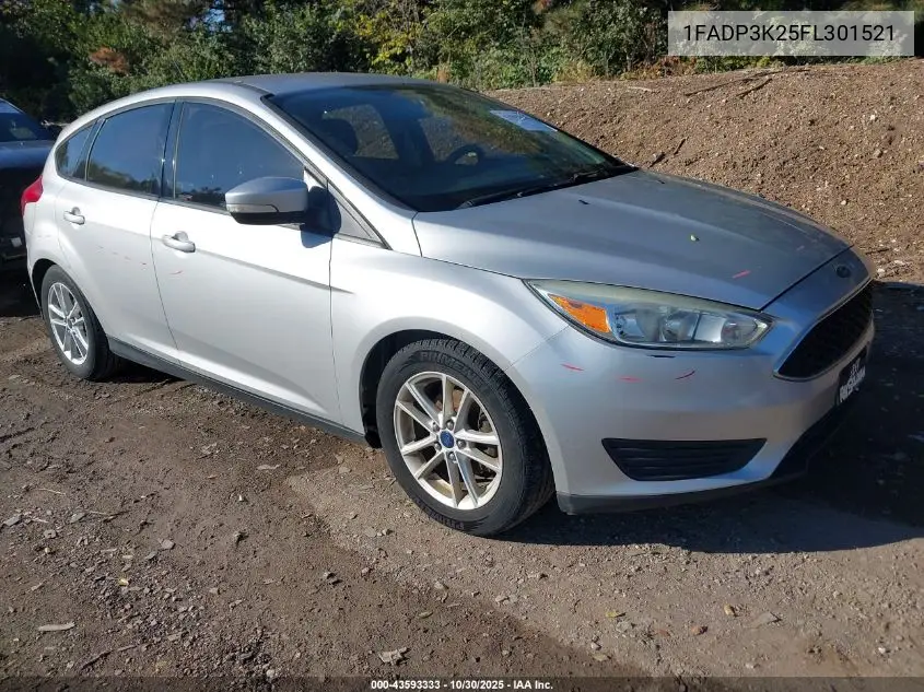 1FADP3K25FL301521 2015 Ford Focus Se