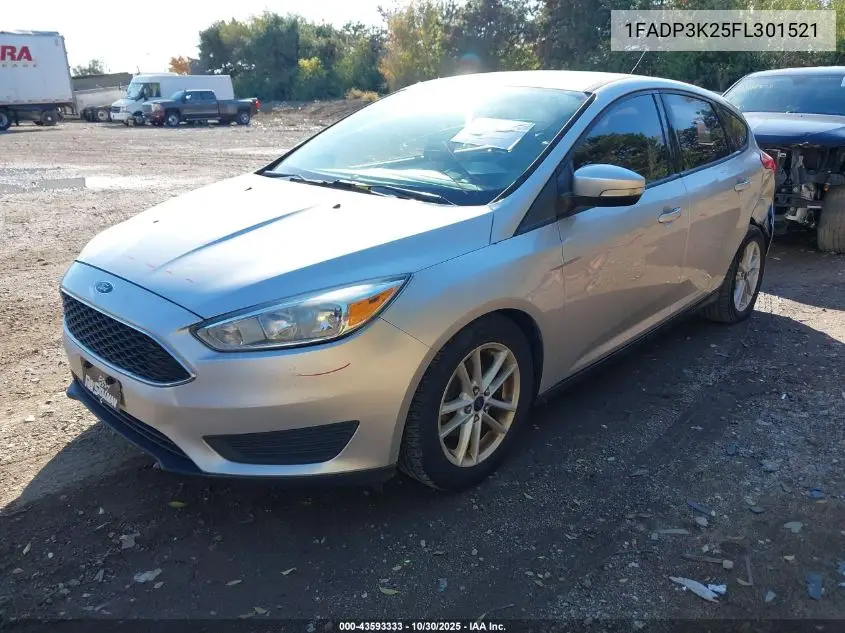 1FADP3K25FL301521 2015 Ford Focus Se
