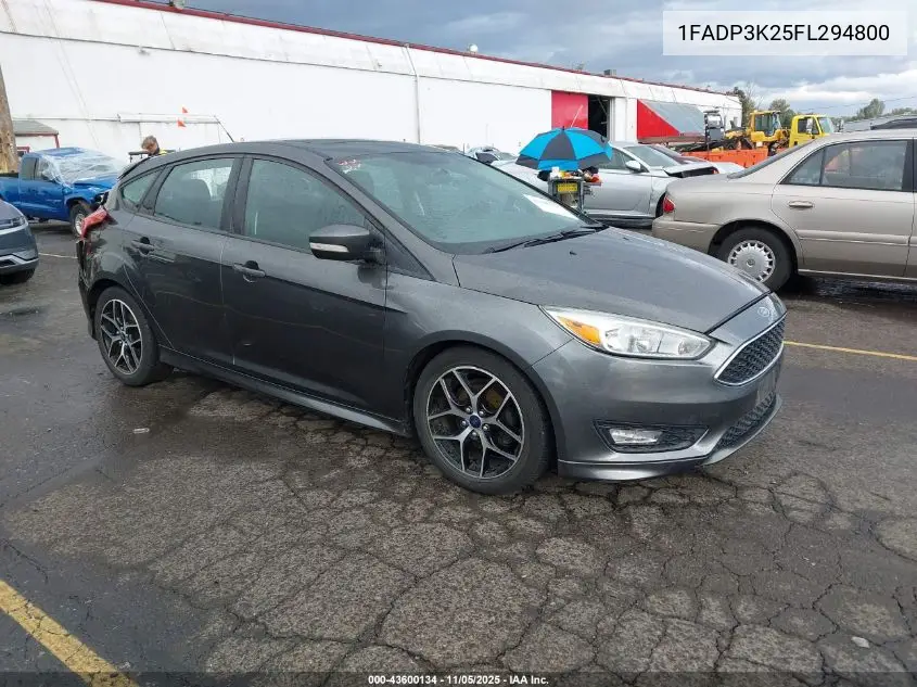 1FADP3K25FL294800 2015 Ford Focus Se