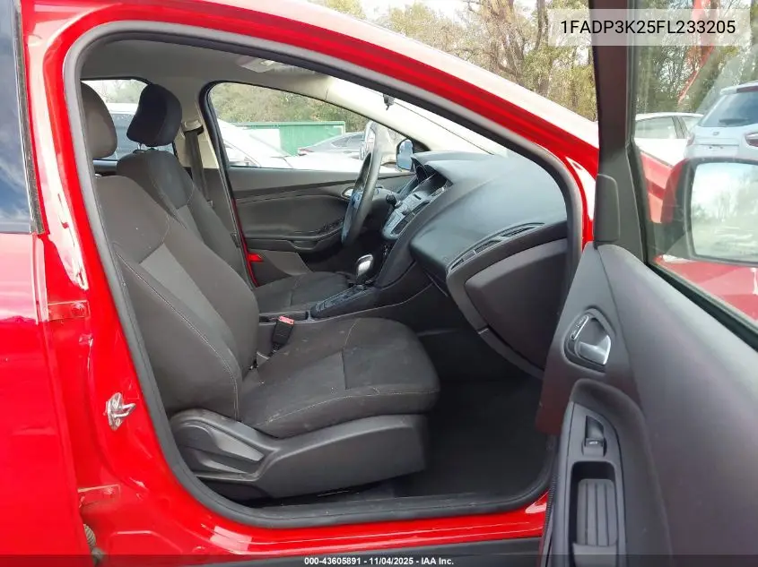 1FADP3K25FL233205 2015 Ford Focus Se