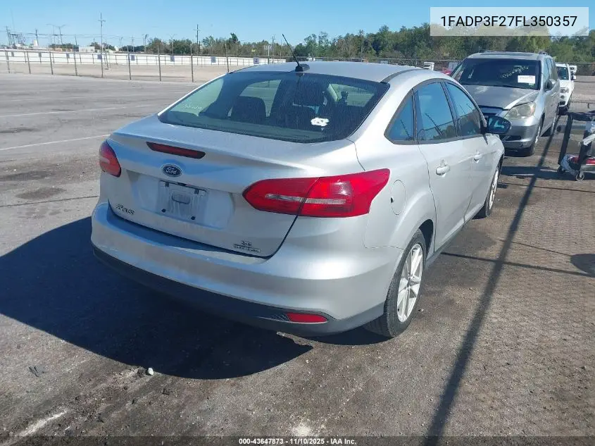 1FADP3F27FL350357 2015 Ford Focus Se