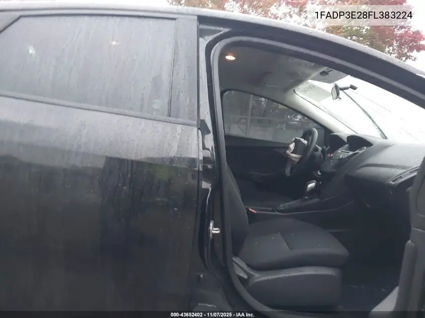 1FADP3E28FL383224 2015 Ford Focus S