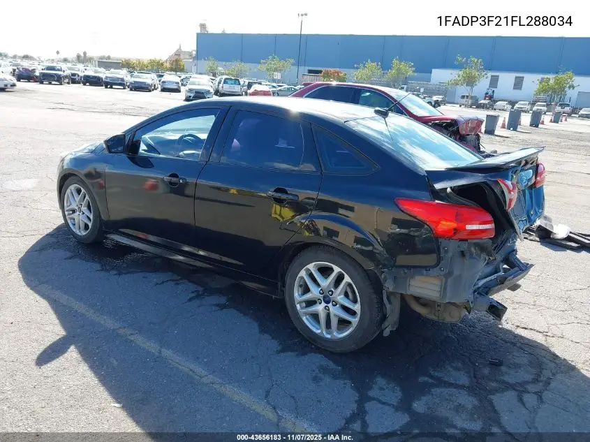 1FADP3F21FL288034 2015 Ford Focus Se