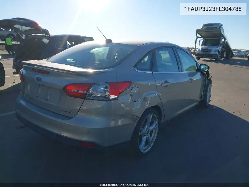 1FADP3J23FL304788 2015 Ford Focus Titanium