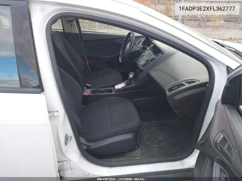 1FADP3E2XFL362777 2015 Ford Focus S