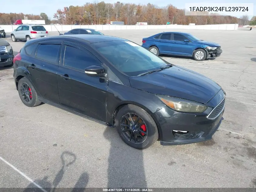 1FADP3K24FL239724 2015 Ford Focus Se