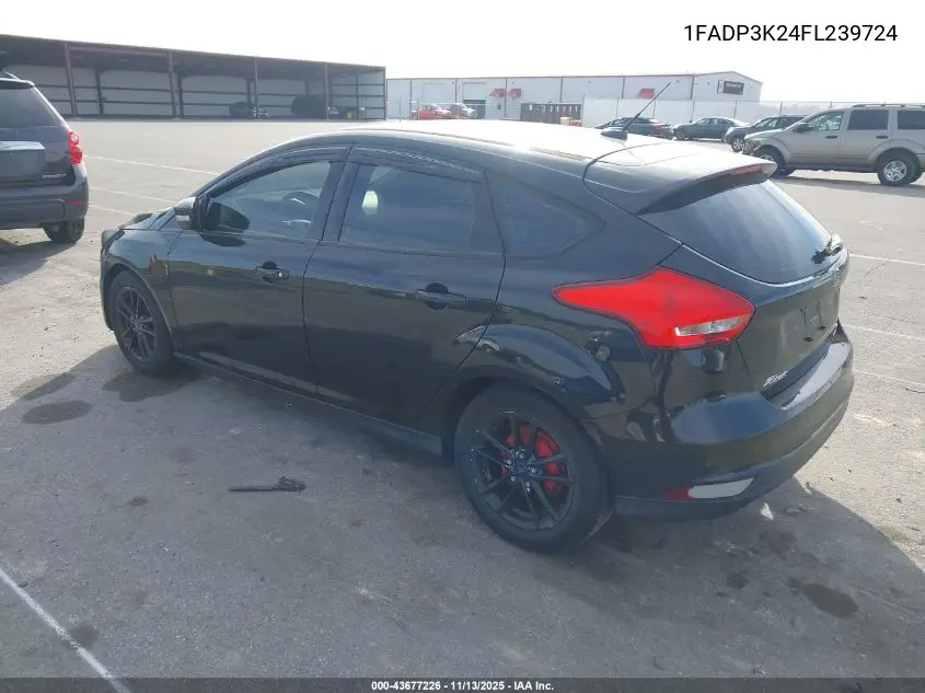 1FADP3K24FL239724 2015 Ford Focus Se