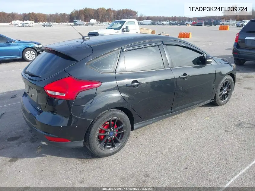 1FADP3K24FL239724 2015 Ford Focus Se