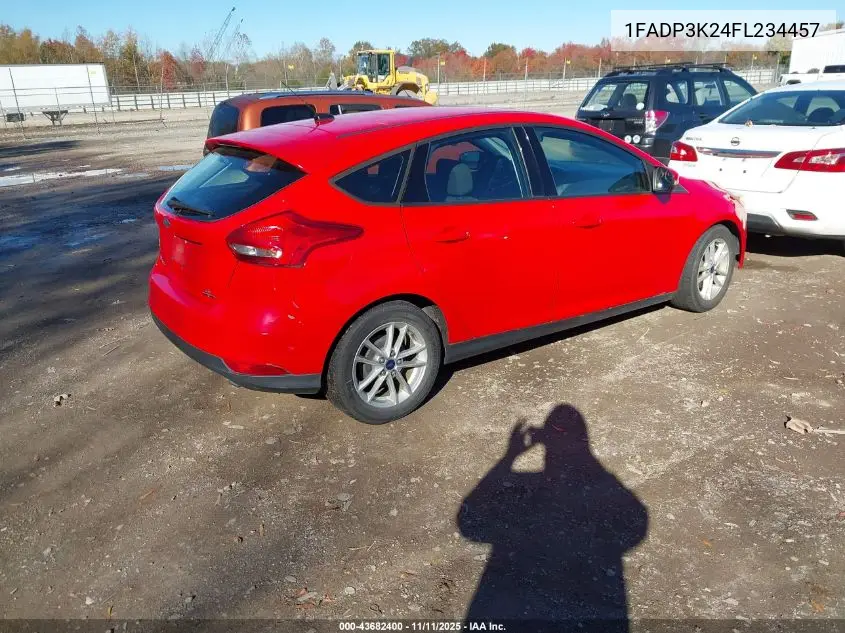 1FADP3K24FL234457 2015 Ford Focus Se