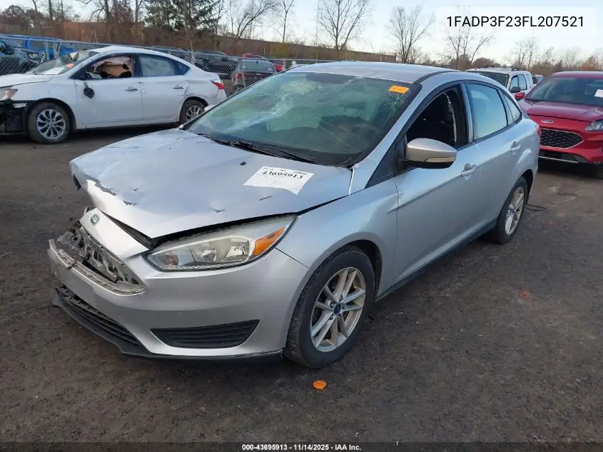 1FADP3F23FL207521 2015 Ford Focus Se
