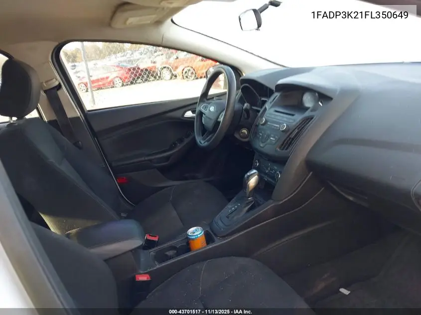 1FADP3K21FL350649 2015 Ford Focus Se