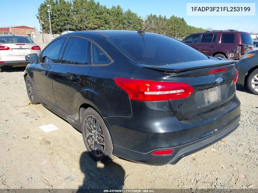 1FADP3F21FL253199 2015 Ford Focus Se