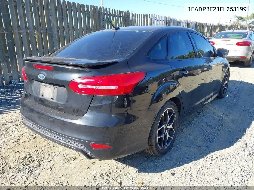 1FADP3F21FL253199 2015 Ford Focus Se