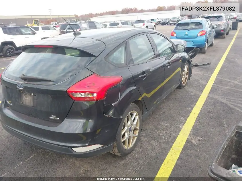 1FADP3K2XFL379082 2015 Ford Focus Se