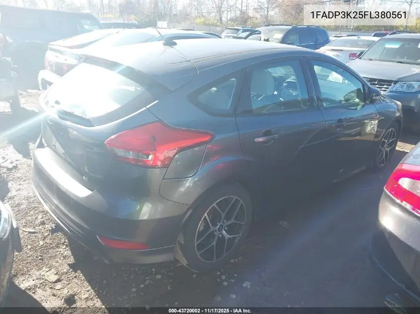 1FADP3K25FL380561 2015 Ford Focus Se