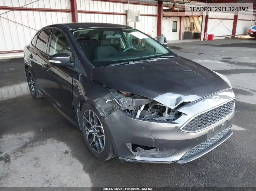 1FADP3F29FL324892 2015 Ford Focus Se