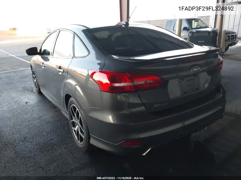1FADP3F29FL324892 2015 Ford Focus Se
